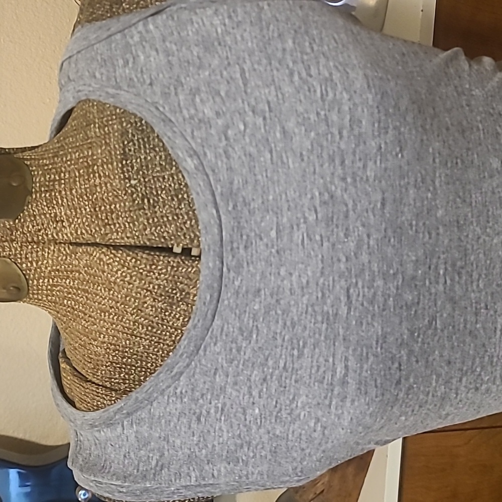 Leith Heather Gray Mini Dress - Picture 2 of 7